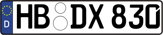 HB-DX830