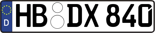 HB-DX840