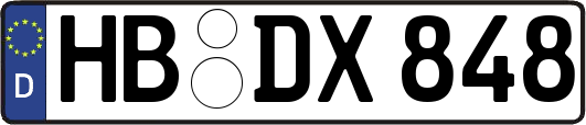 HB-DX848