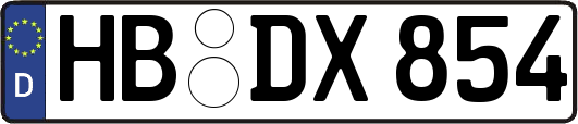 HB-DX854