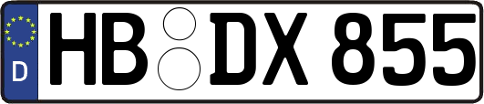 HB-DX855