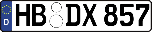 HB-DX857