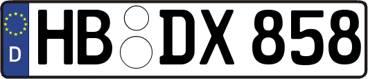 HB-DX858