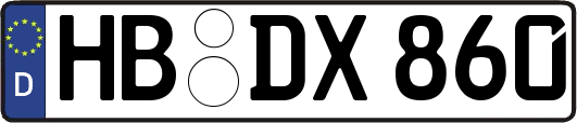 HB-DX860
