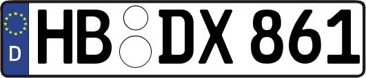 HB-DX861