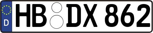 HB-DX862