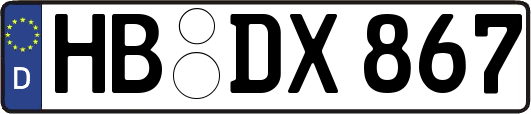 HB-DX867