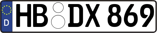 HB-DX869