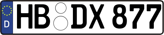 HB-DX877