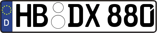 HB-DX880