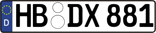 HB-DX881