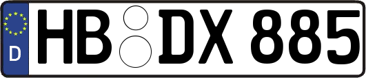 HB-DX885
