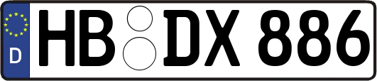 HB-DX886