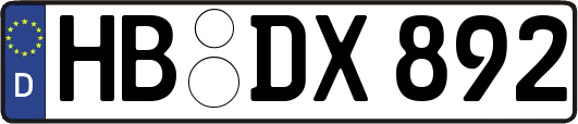 HB-DX892
