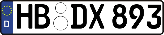 HB-DX893