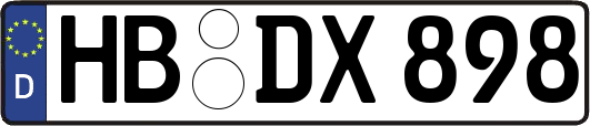 HB-DX898