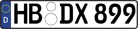HB-DX899