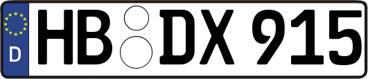 HB-DX915