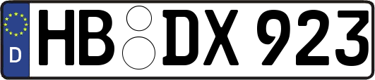 HB-DX923