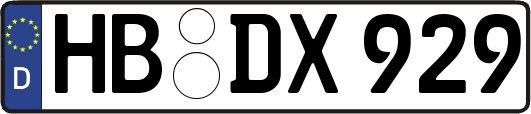 HB-DX929