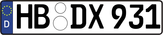 HB-DX931