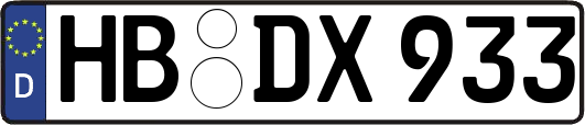 HB-DX933
