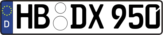 HB-DX950