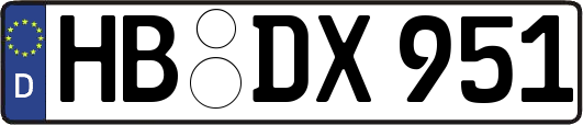 HB-DX951