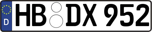 HB-DX952