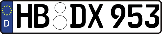 HB-DX953