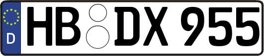 HB-DX955