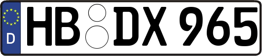 HB-DX965