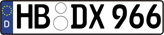 HB-DX966