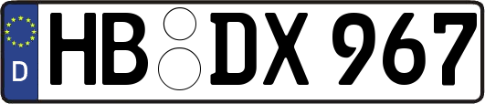 HB-DX967