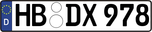 HB-DX978