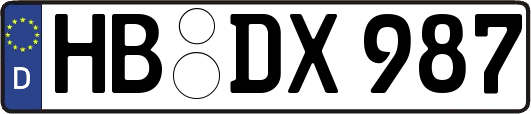 HB-DX987