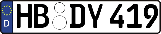 HB-DY419
