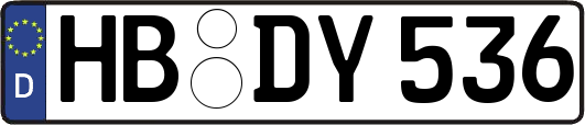 HB-DY536