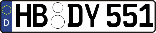 HB-DY551