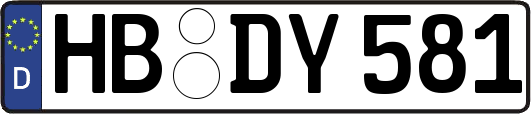 HB-DY581