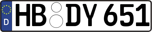 HB-DY651