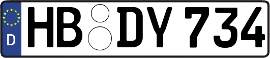 HB-DY734