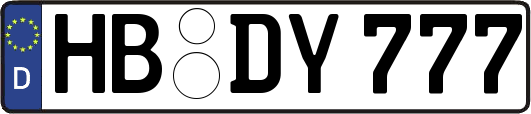 HB-DY777