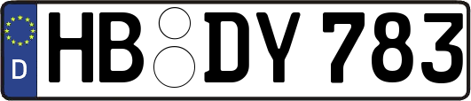 HB-DY783