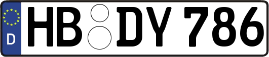 HB-DY786