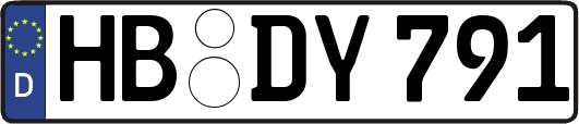 HB-DY791