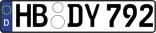 HB-DY792