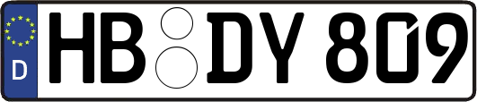 HB-DY809