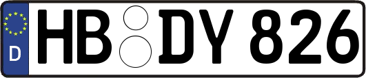 HB-DY826