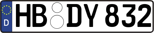 HB-DY832